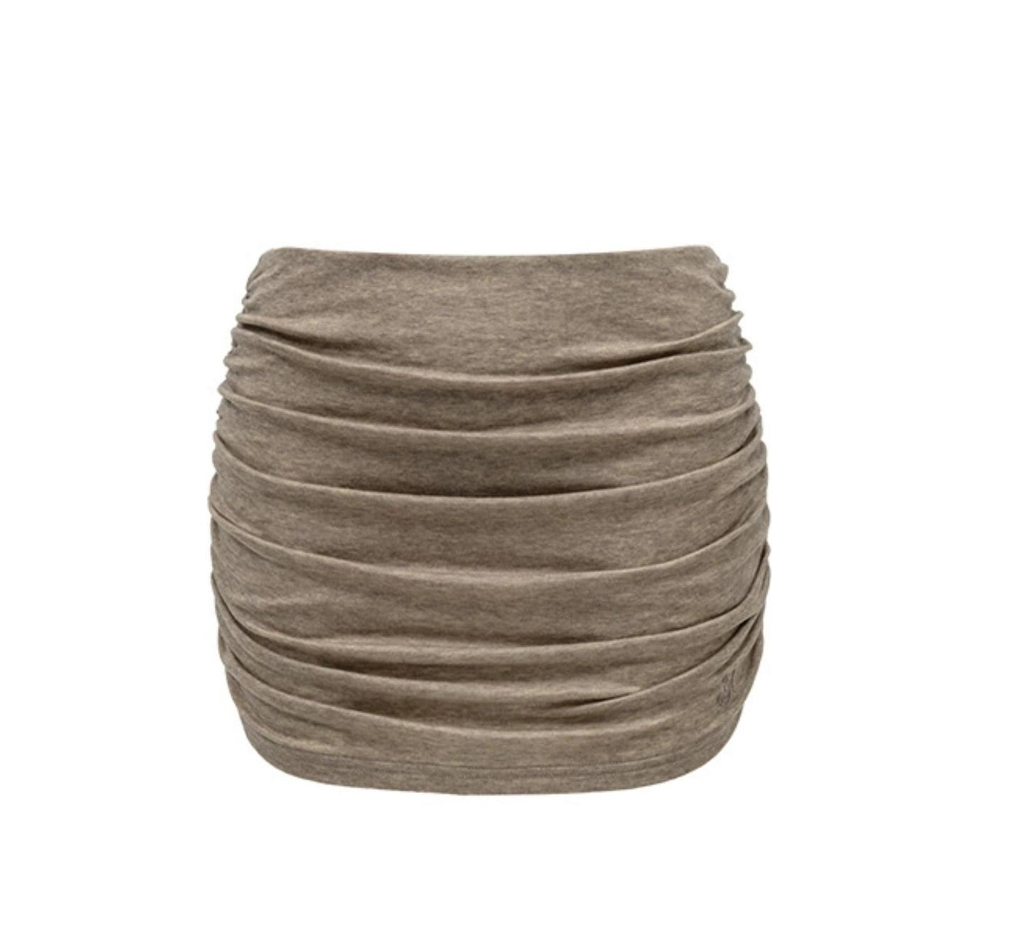 Swing Tuck Halter Neck Shirred Skirt Set-Up