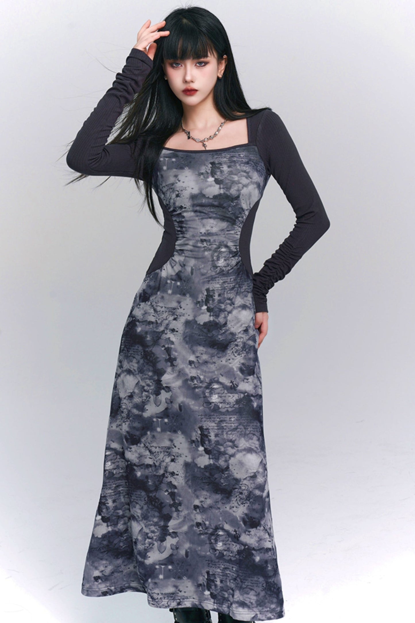 Unique Cold Design Chinese Dress