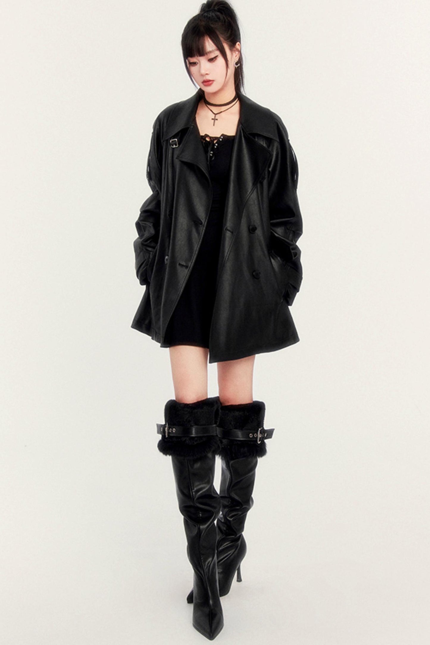 Square Neck Fitted Court Dress