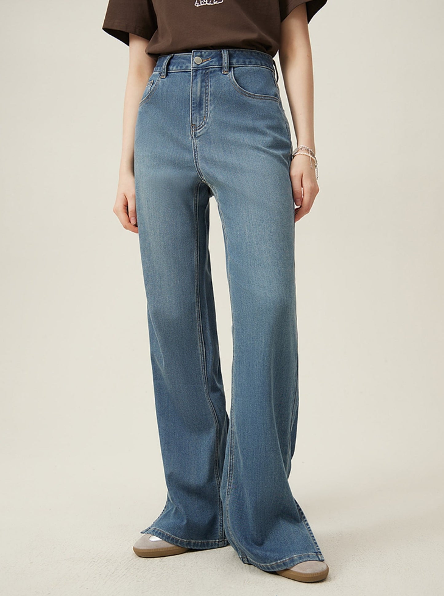 Vintage Versatile Straight Jeans Pants