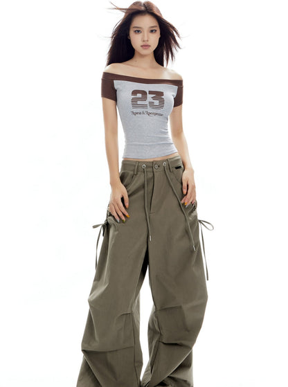 Urbancore Wide-Leg Cargo Pants