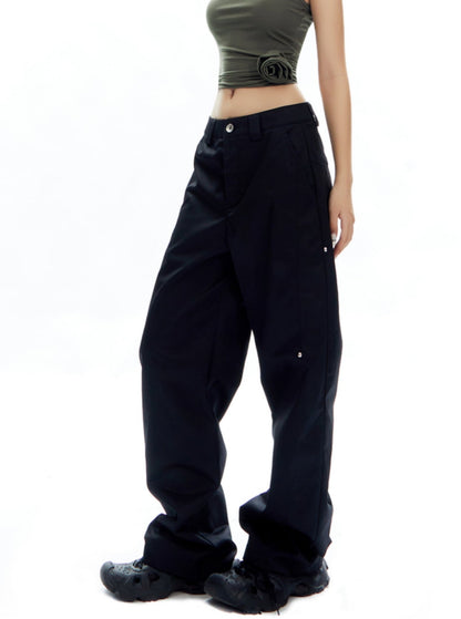 American Retro Low-Rise Cargo Pants