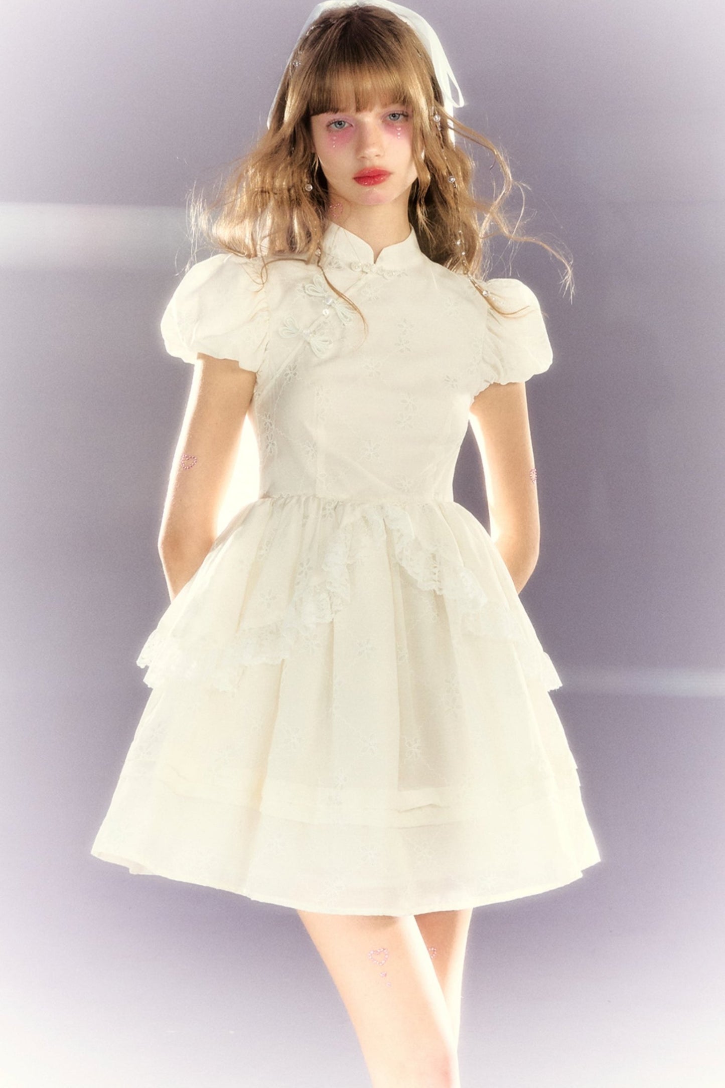 Bright Moonlight Chinese Doll Dress