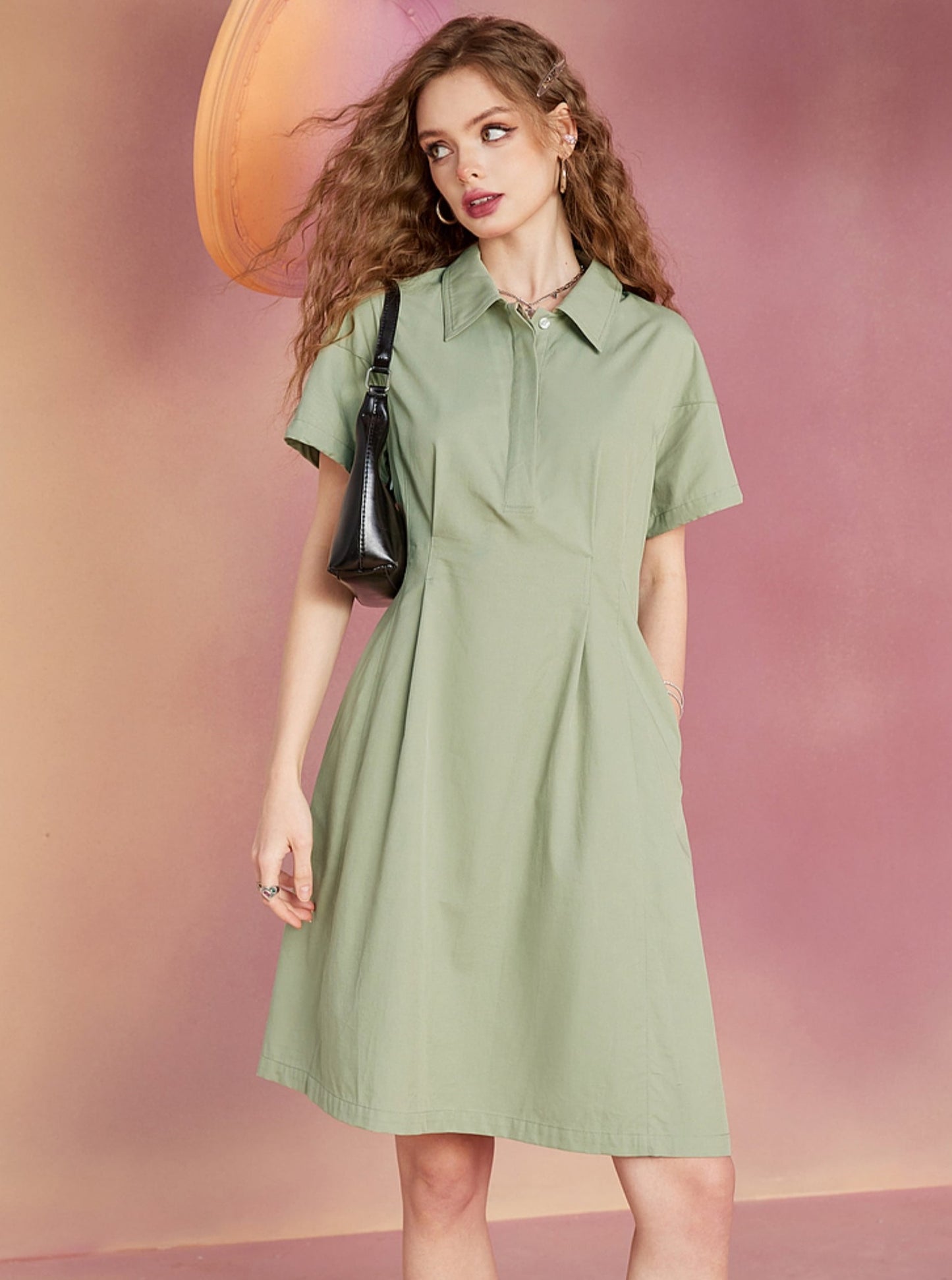 Einfaches Cargo-Kleid