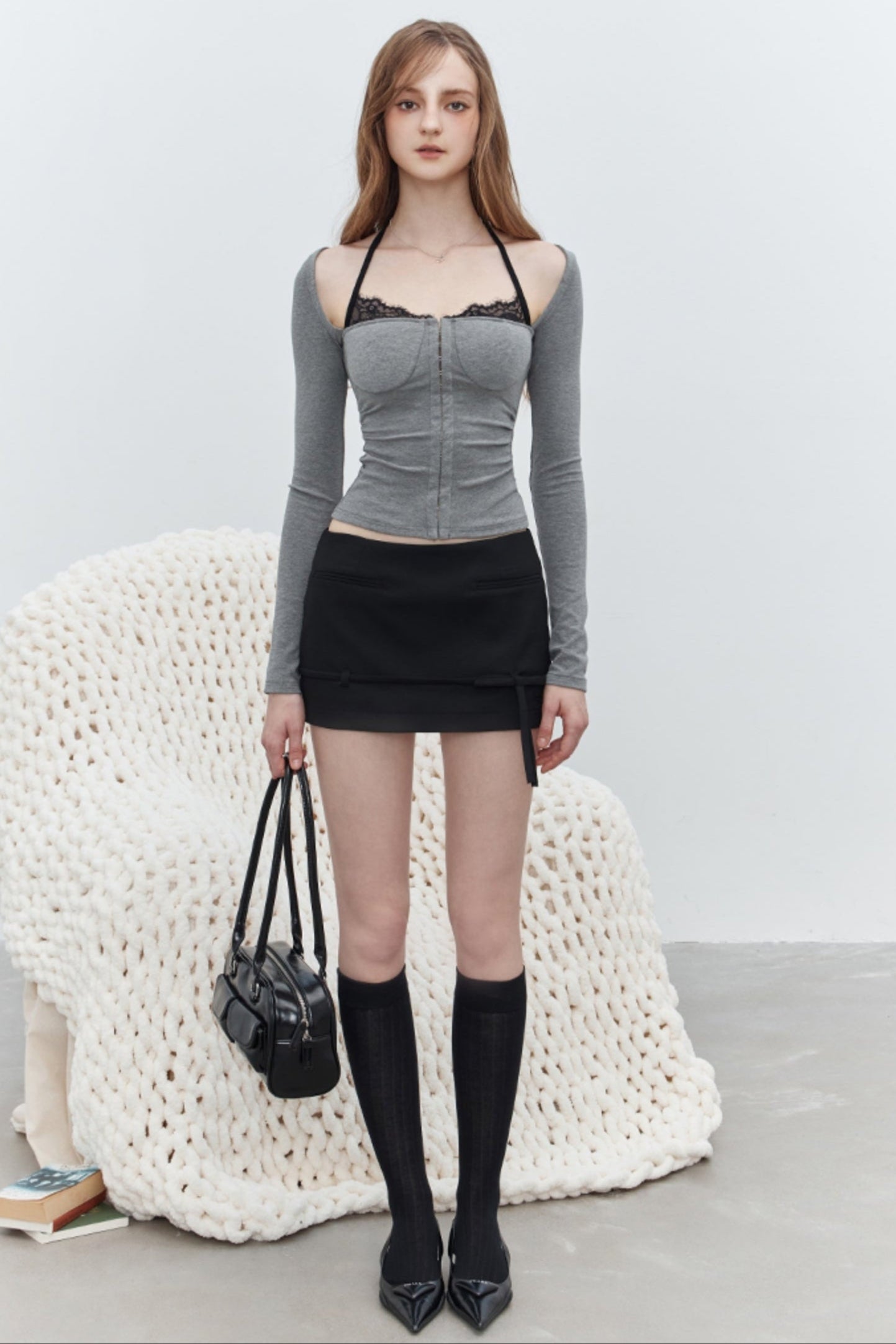 Spice A-line Halter Skirt