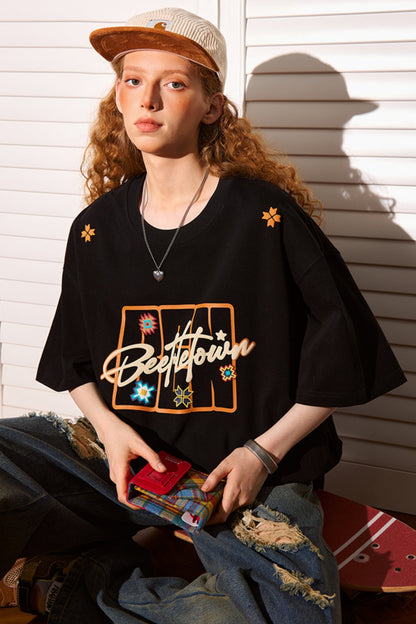 Summer Loose Cotton T-Shirt