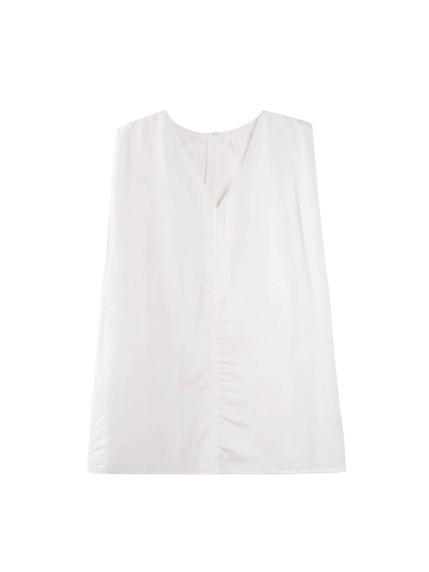 Summer V-Neck Linen Vest Set-Up