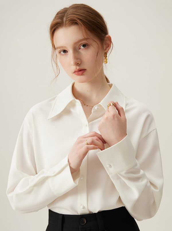 Mint Mambo Professional Satin Shirt