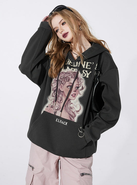 Relaxed Hooded Top