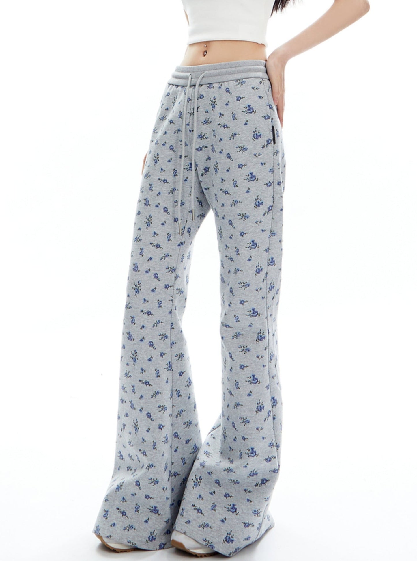 American Hottie Floral Casual Sweat Pants