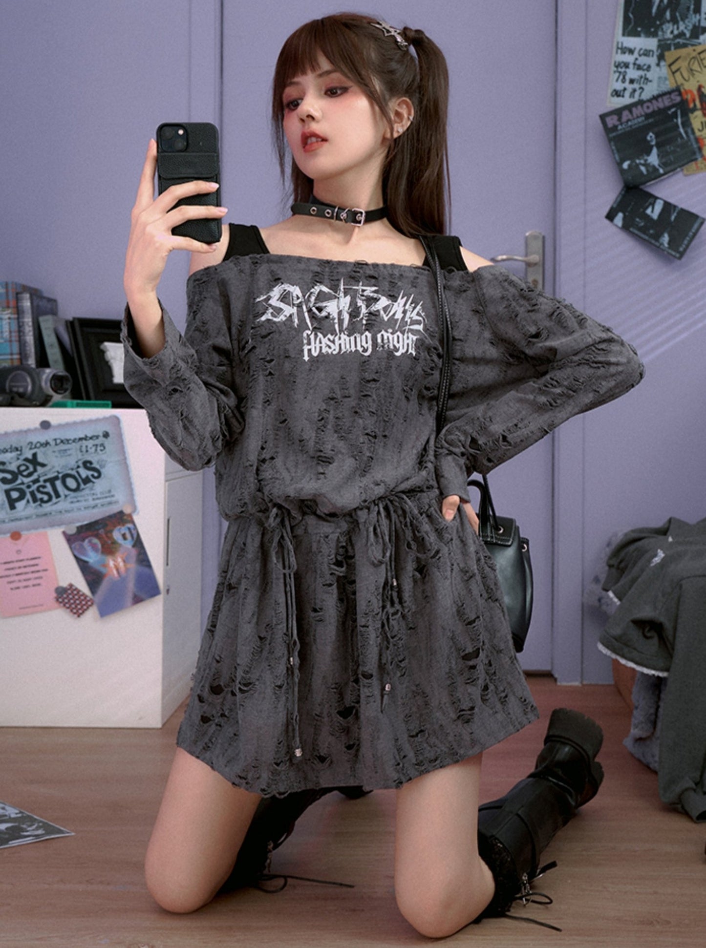 Fighting Spirit Decadent Punk Dress