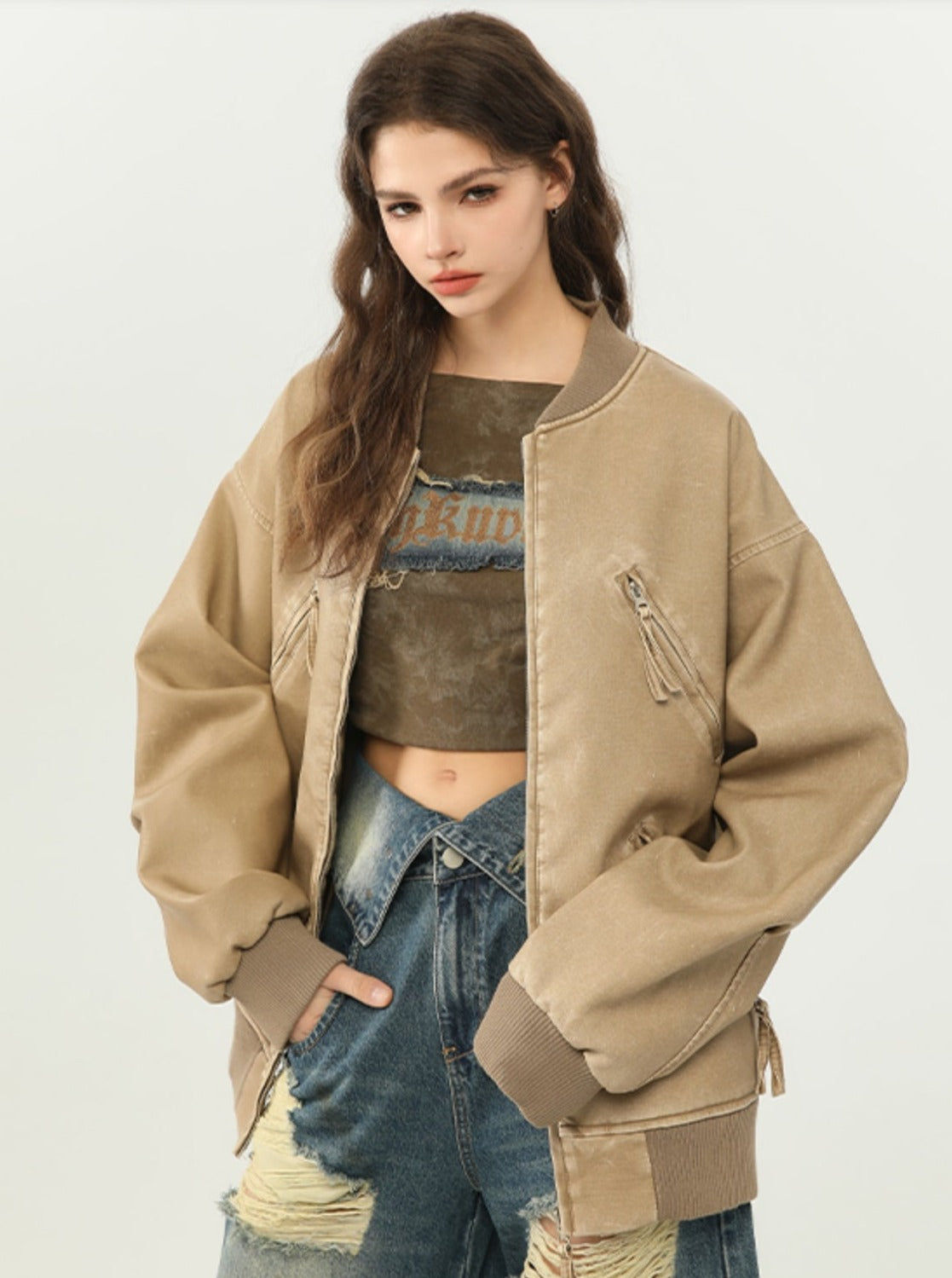 American Wash Baseball Jacket