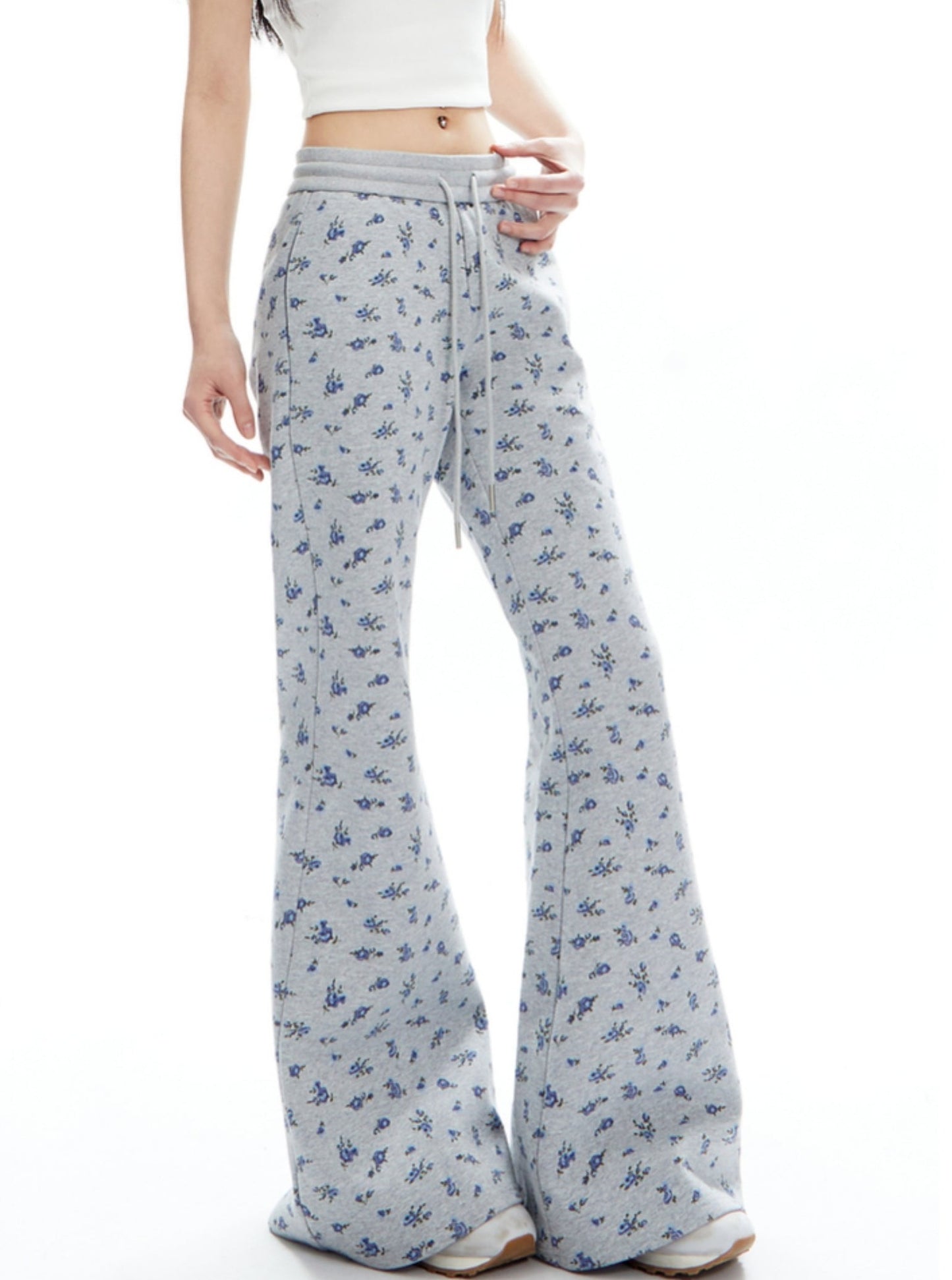 American Hottie Floral Casual Sweat Pants