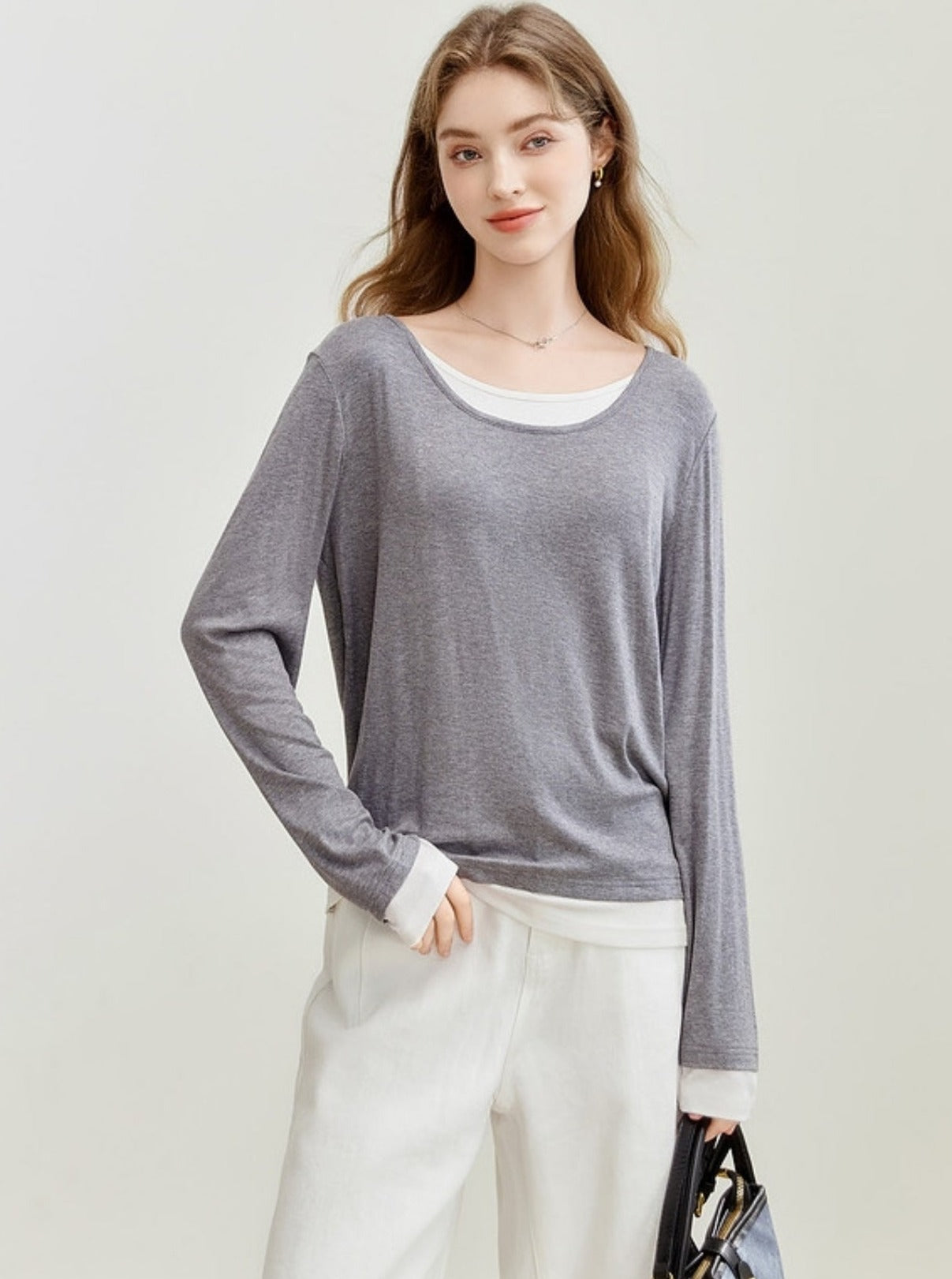 Slimming Versatile Long Sleeve Top