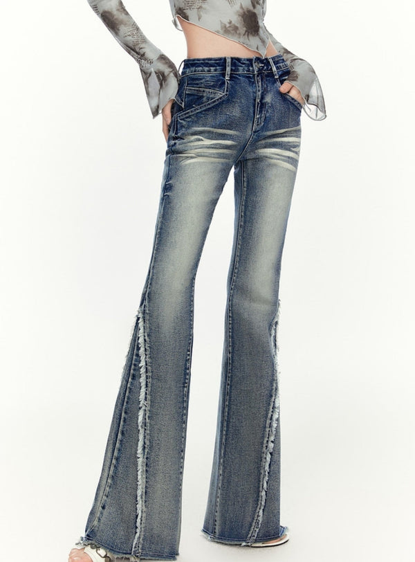 American Retro Washed Heavy Industry Pants