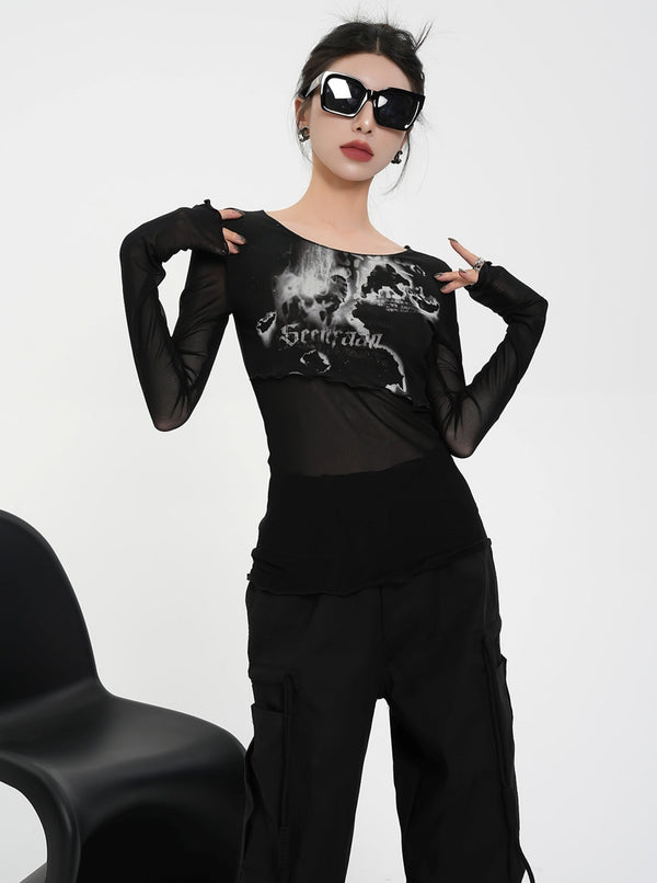 Mesh Sun Protection T-Shirt