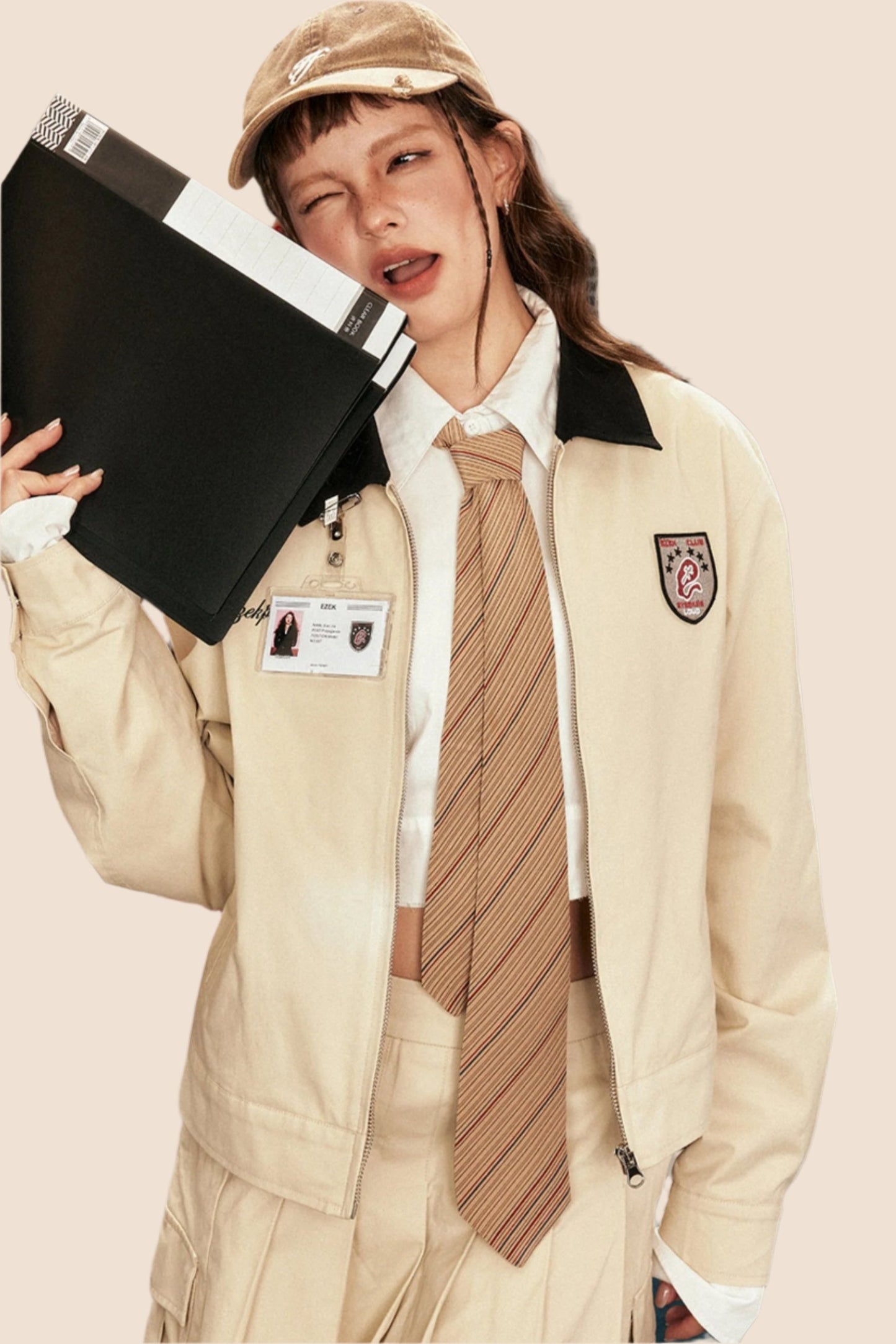 American College Jacket Two-Piece Set-Up