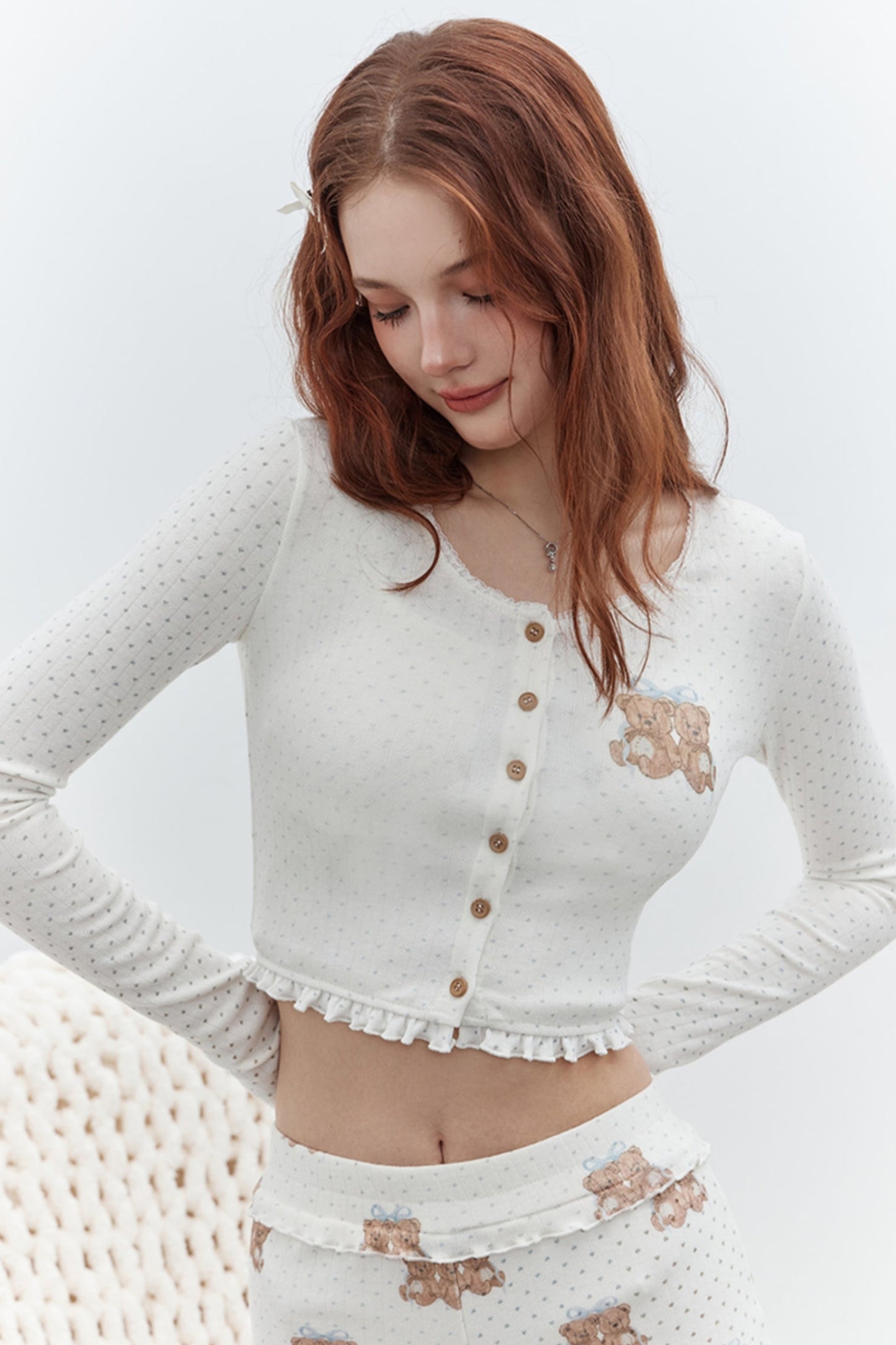 Love Bear Casual Vest Set-Up