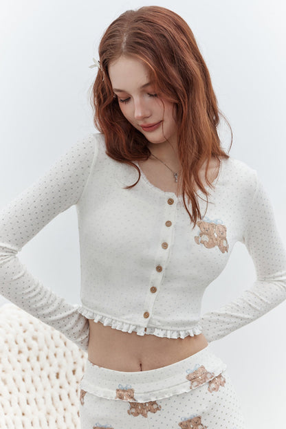 Love Bear Casual Vest Set-Up