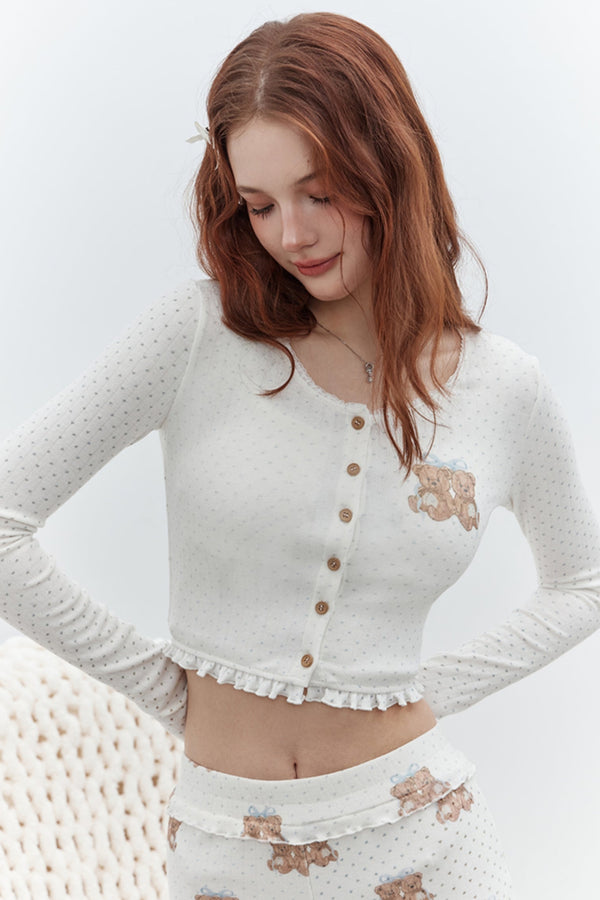 Love Bear Casual Vest Set-Up