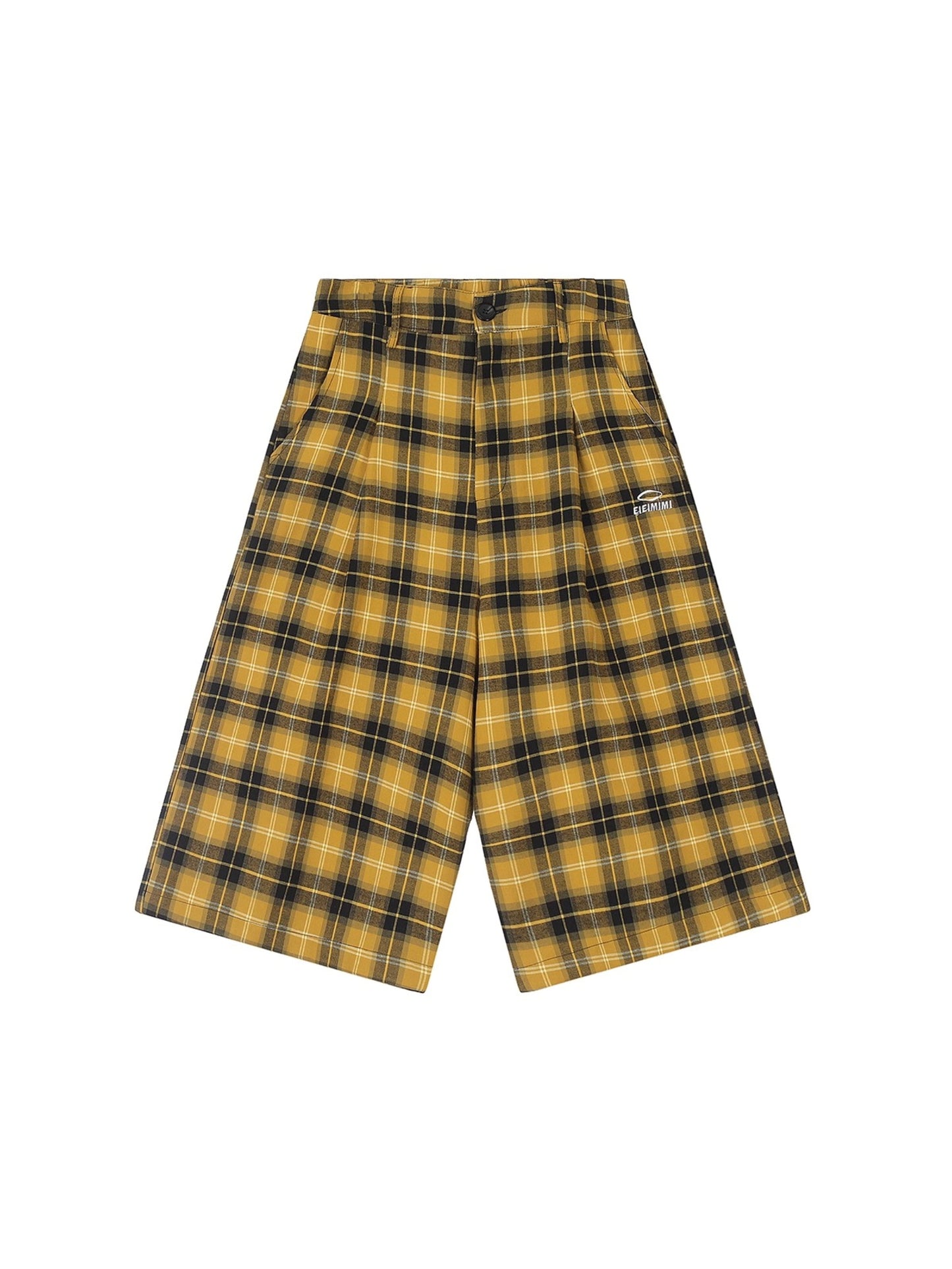 American Plaid Cropped Pants