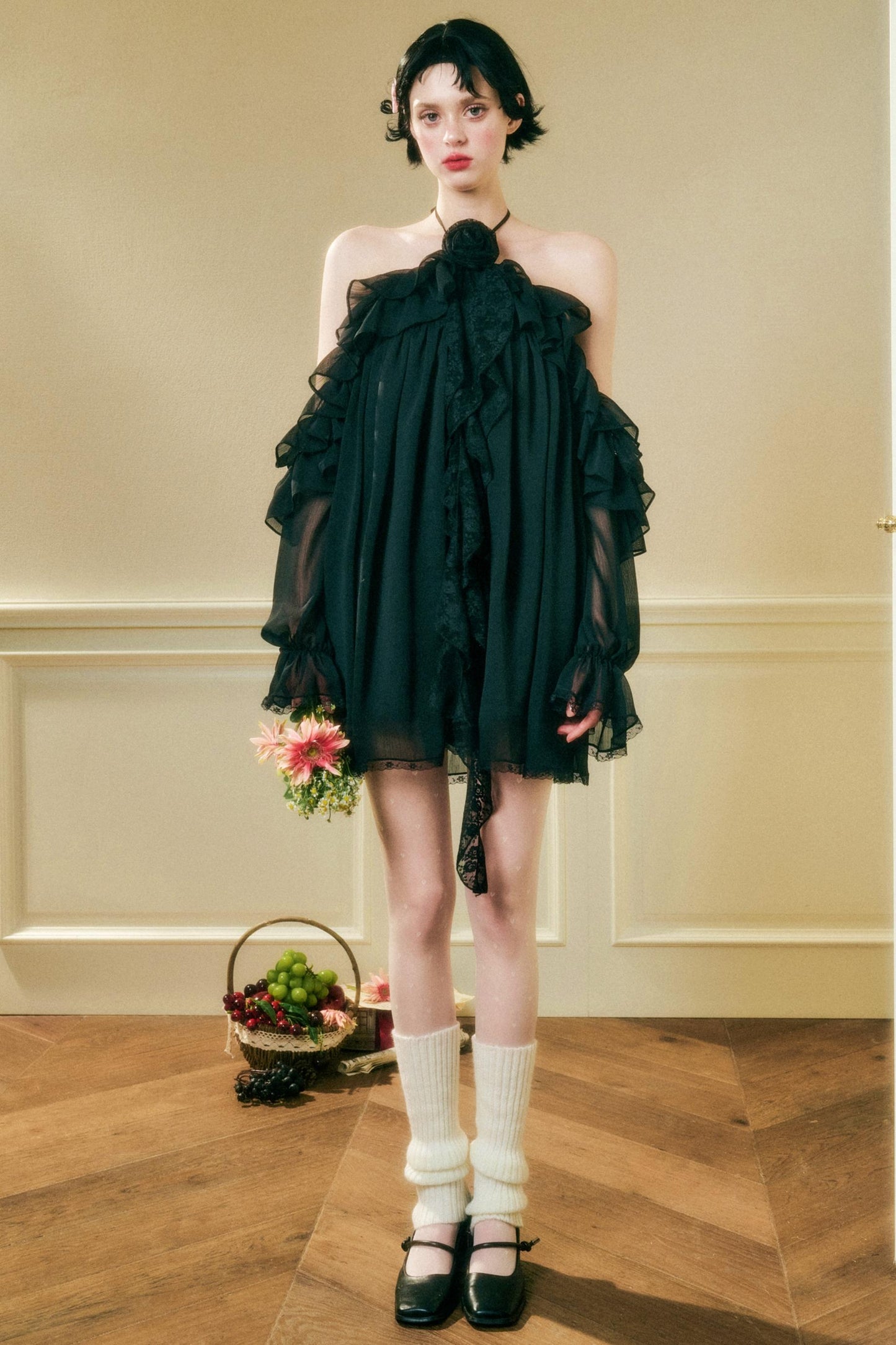 Off-Shoulder Galaxy Party Dress