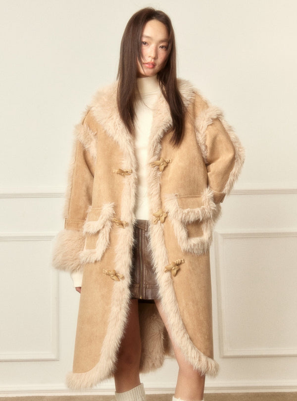 Vintage Girly Thick Long Jacket