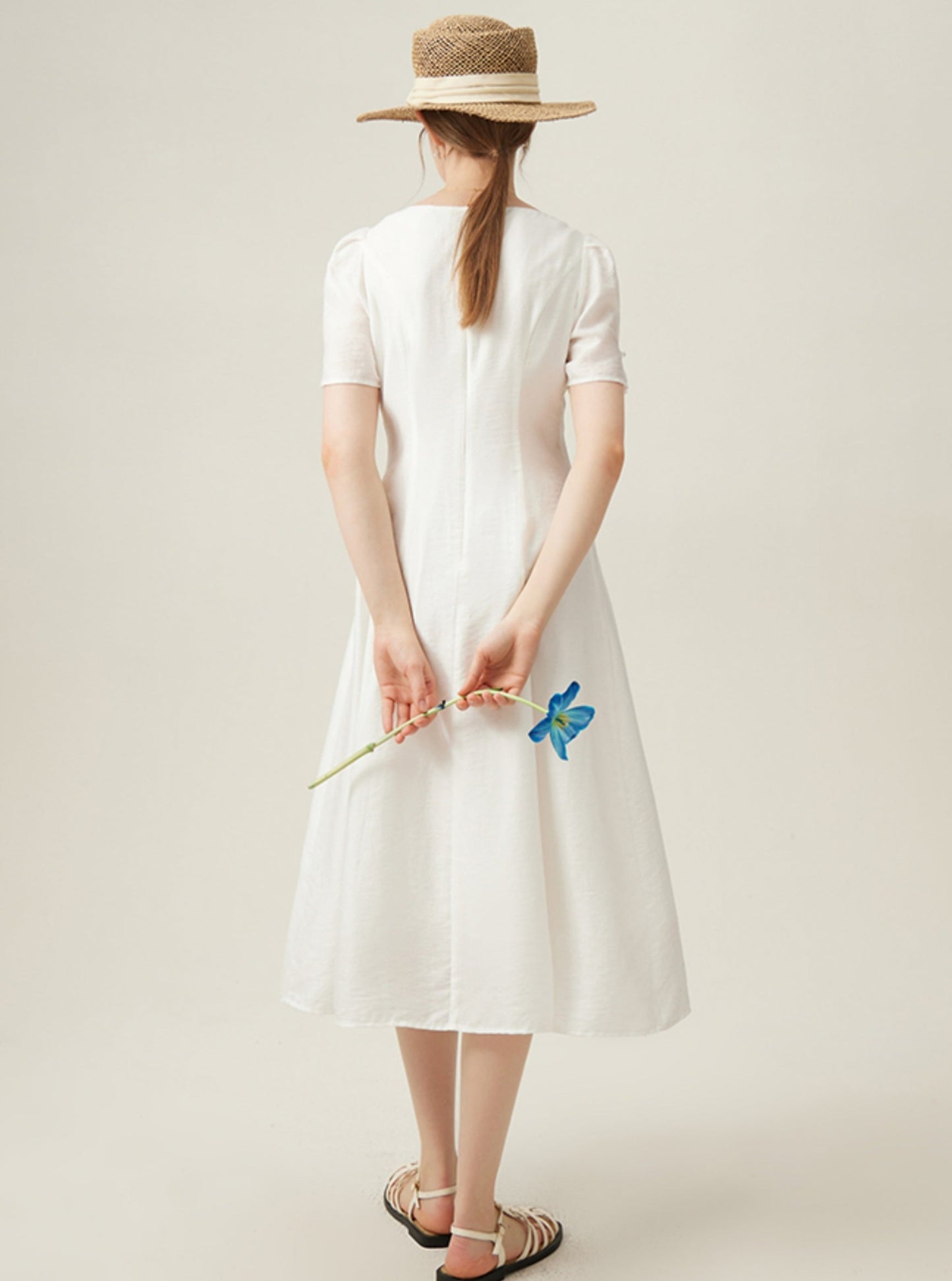 Moonlight Certificate White Summer Dress