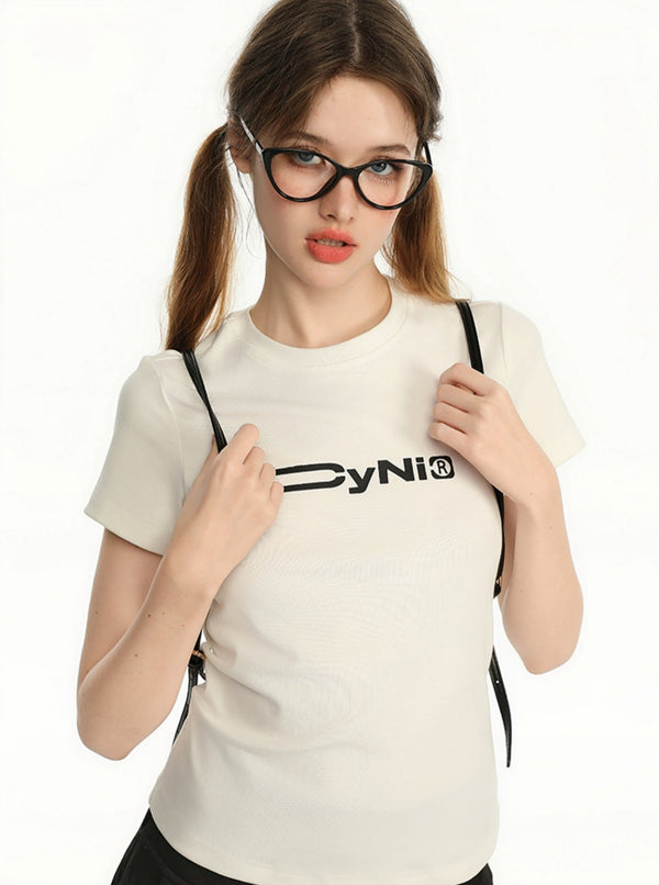 Versatile Short Sleeve Crop Top