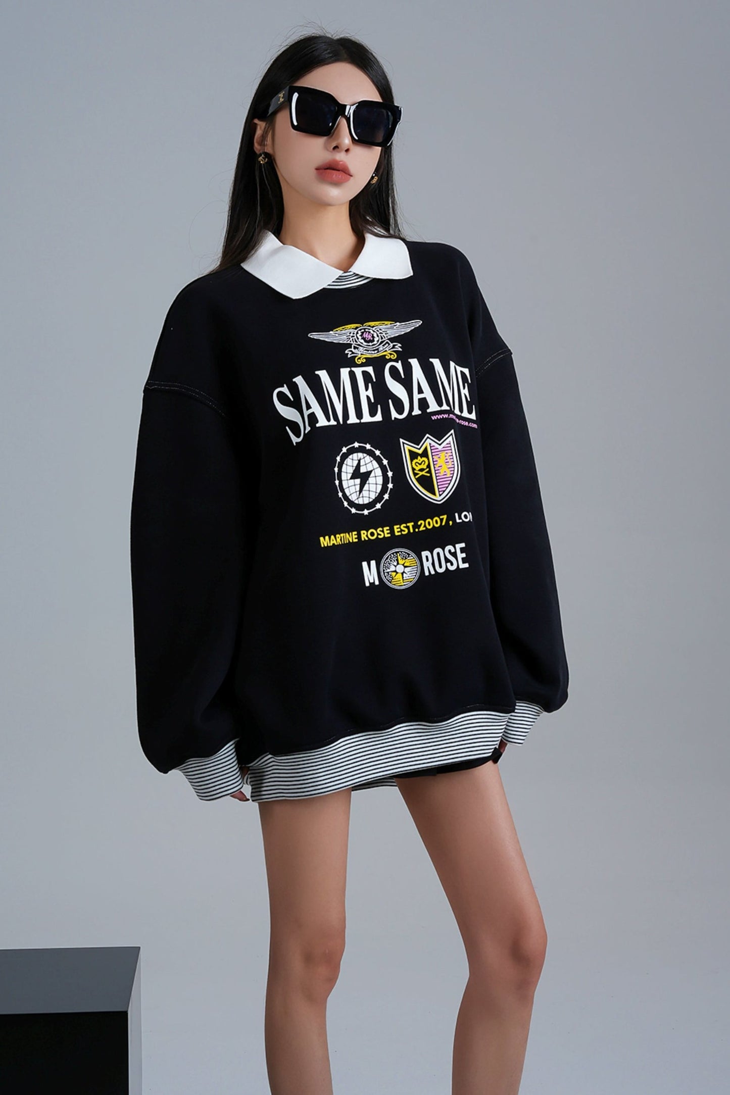 American Velvet Loose BF Sweatshirt