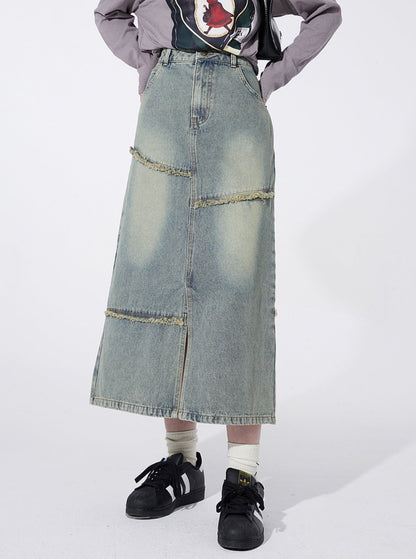 Fairy Pocket Denim Skirt