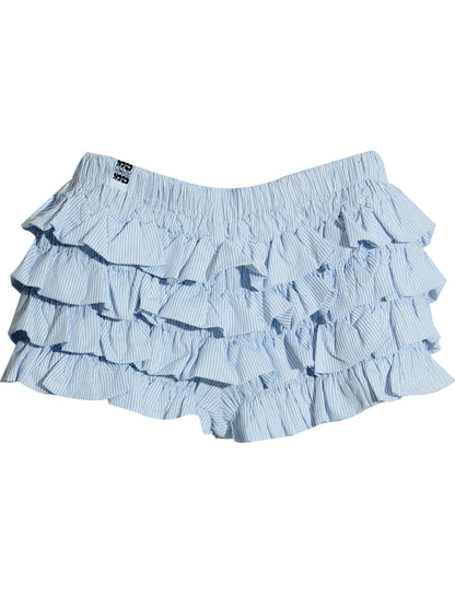 French Fluffy High-Waist Skirt