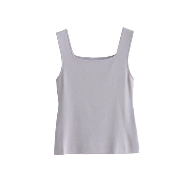 Sleek Knit Summer Tank