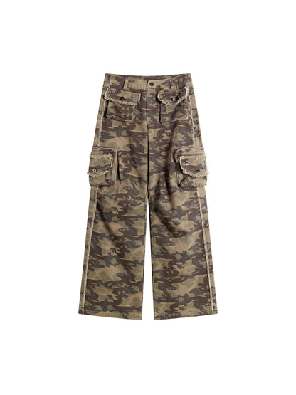High Street Camouflage Cargo Pants