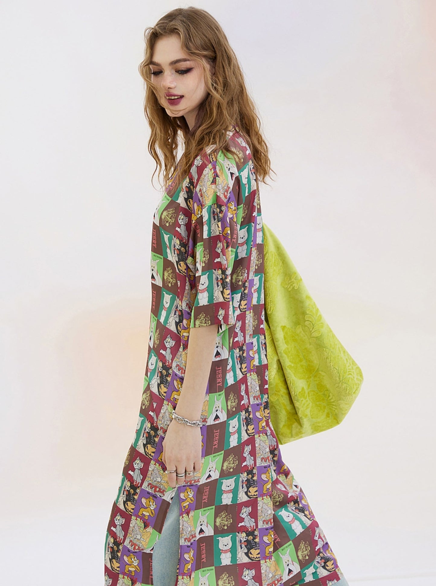 Chinese Style All-Print Dress