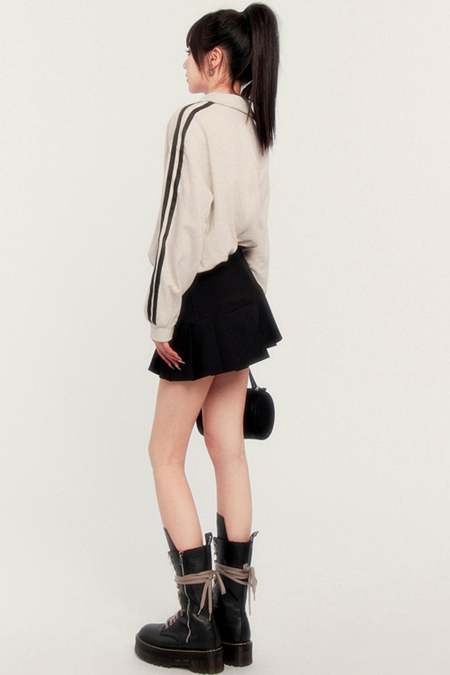 Casual Tennis Two-Piece Pleated Dress