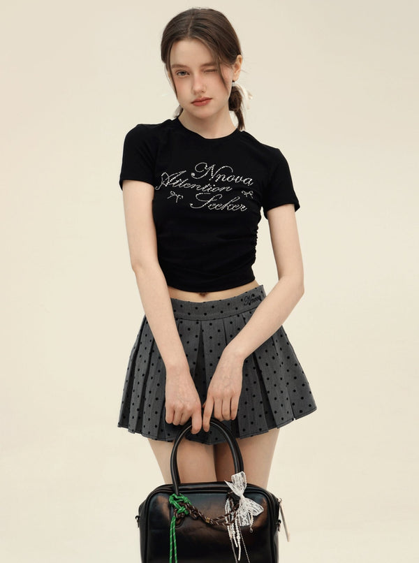 Diamond Waist Side Shirring Set-Up