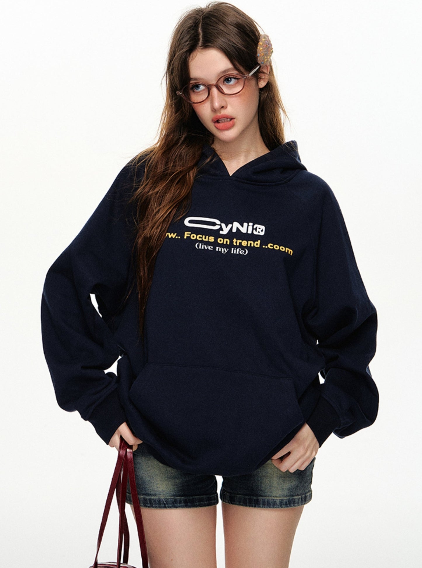 Versatile Logo Hooded Sweatshirt