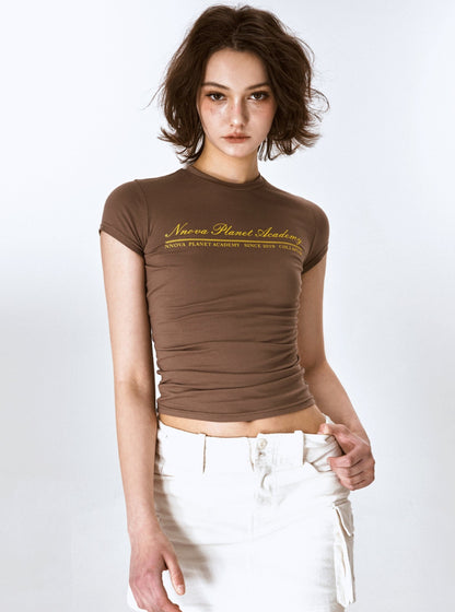 Fashion Brand Round Shoulder T-Shirt