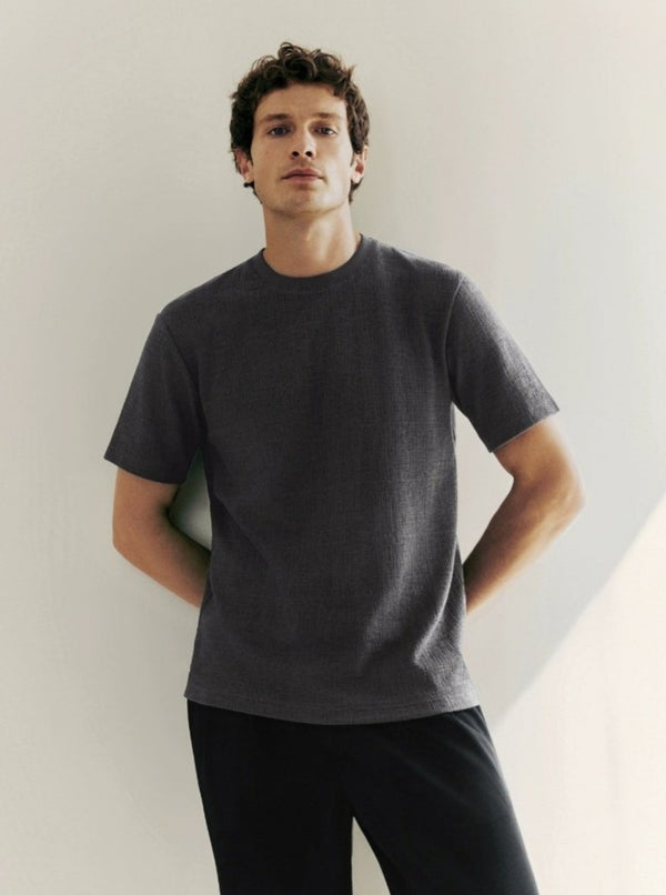 Round Neck Short Sleeve Top