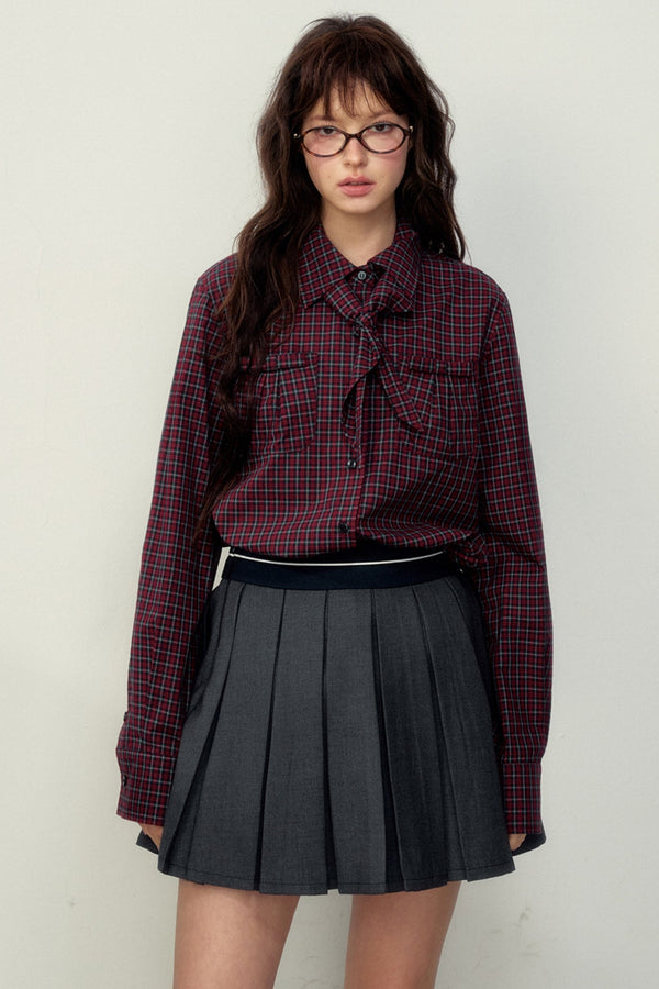 Hochschulstil Karohemd 