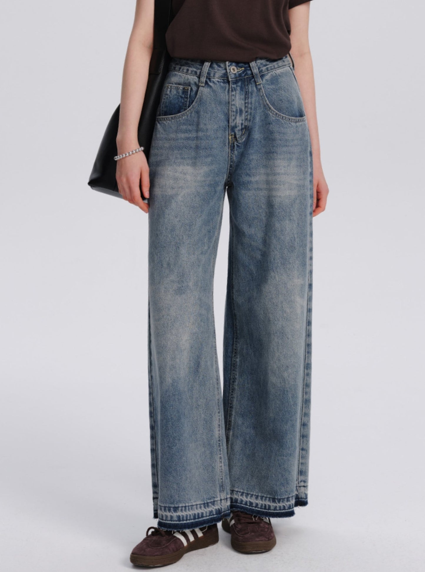 Vintage High-Rise Jeans Hosen