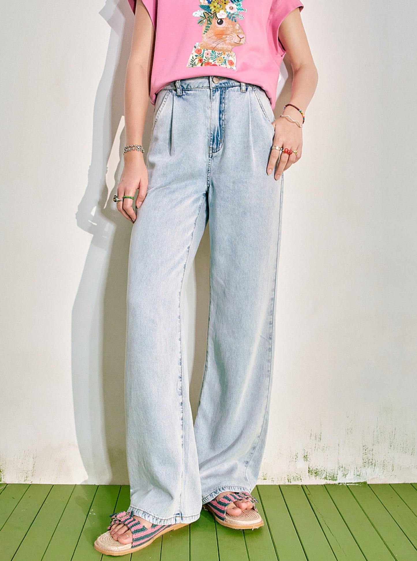 Light Color Jeans Pants