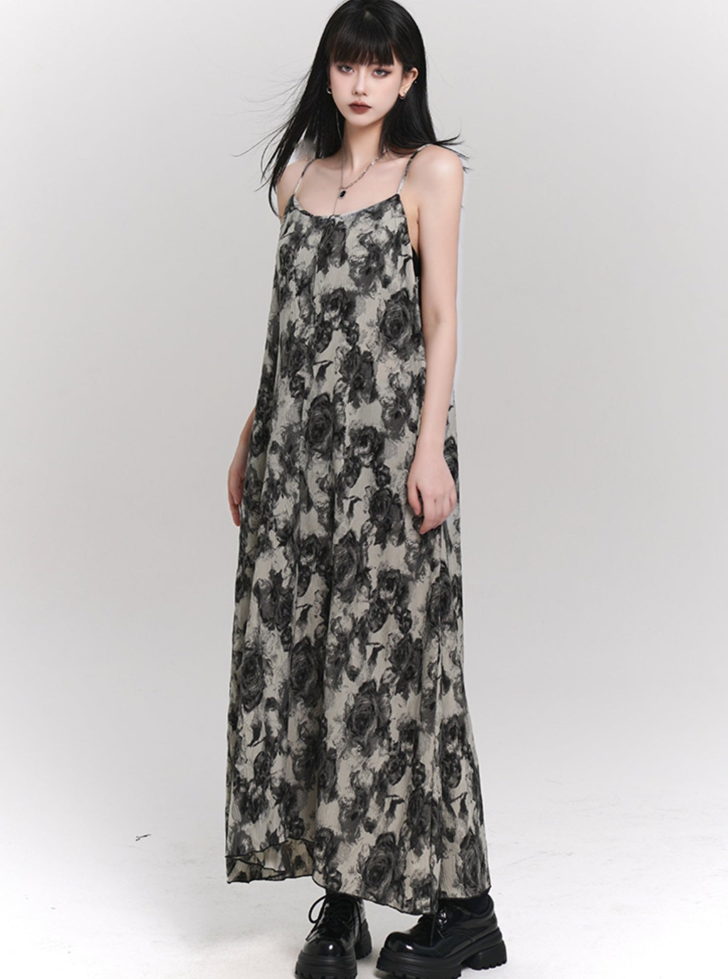 High-End French Slip Dress