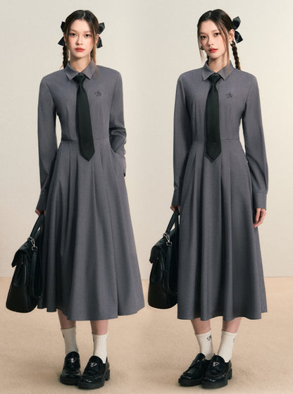 Original Umbrella Swing Shirt Dress