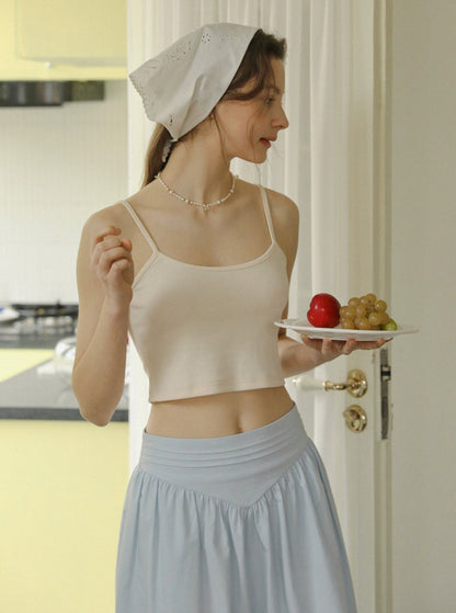 French Sweet Slim Camisole Vest Top