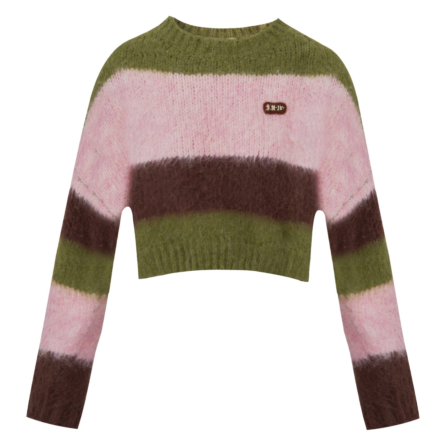 Cozy Color Block Knit Sweater