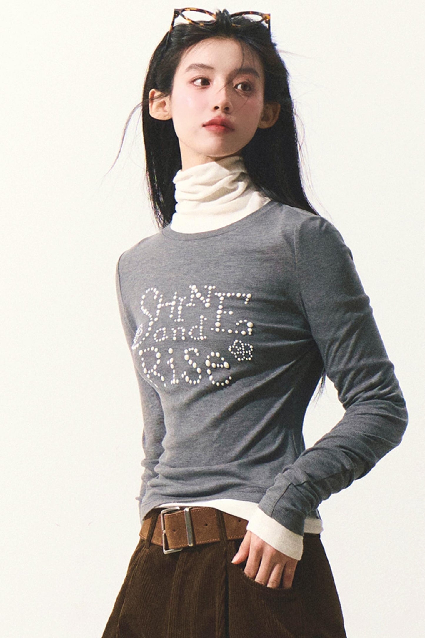 Tencel Knit Crewneck Base Shirt