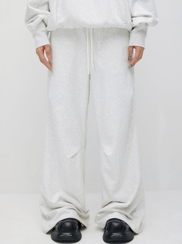 Embroidered Logo Athleisure Hoodie Set-Up