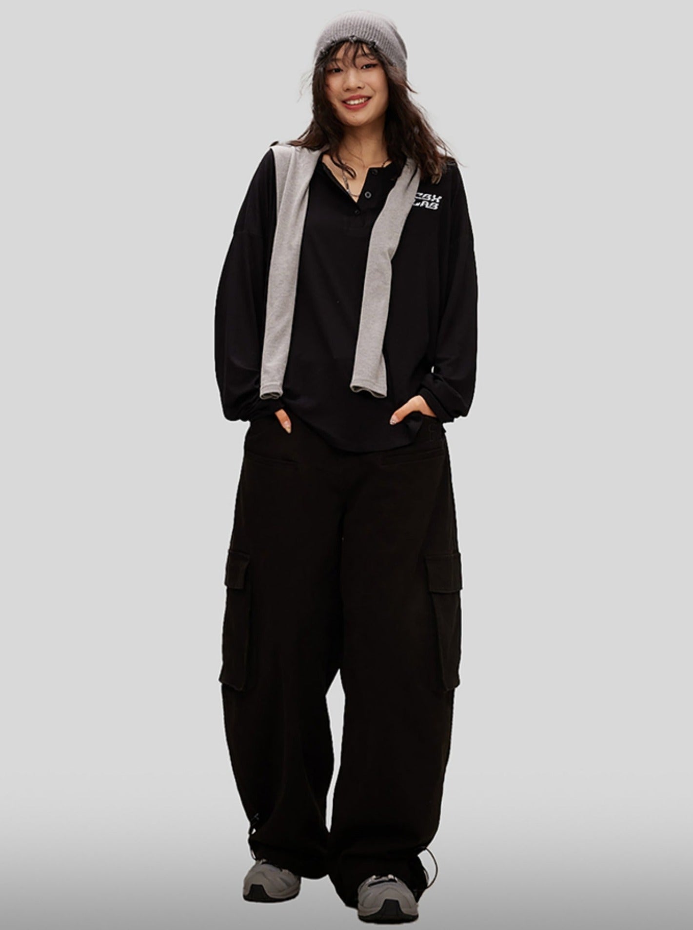 Scimitar Cargo Pants Hip-Hop Retro Pants